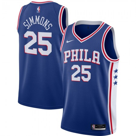 Maglia Philadelphia 76ers Ben Simmons 25 2020-21 Nike Icon Edition Swingman - Uomo